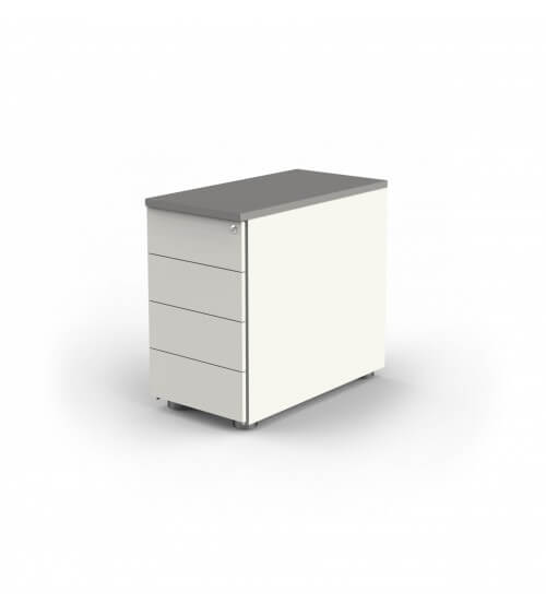 Anstell-Container mit 4 Schubladen
