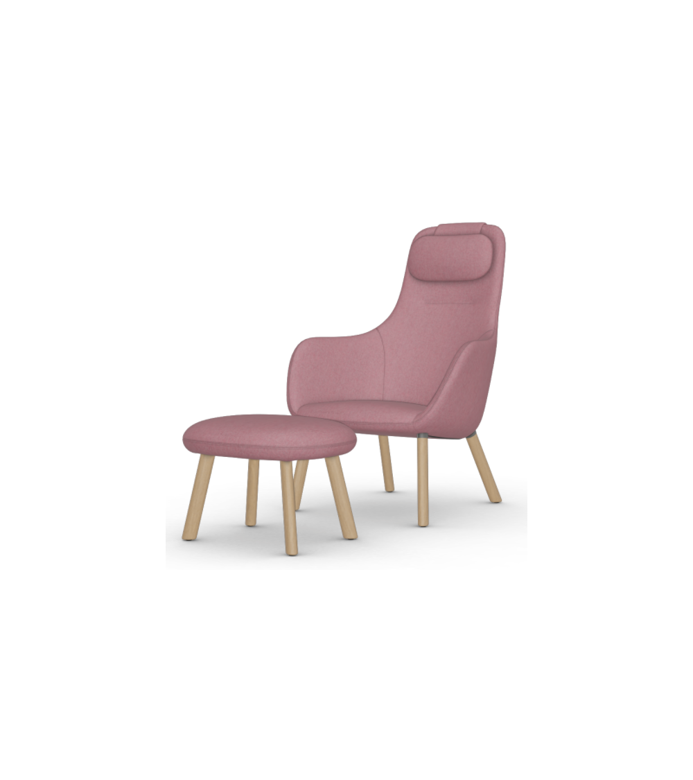 HAL Lounge Chair & Ottoman Jasper Morrison, 2021
